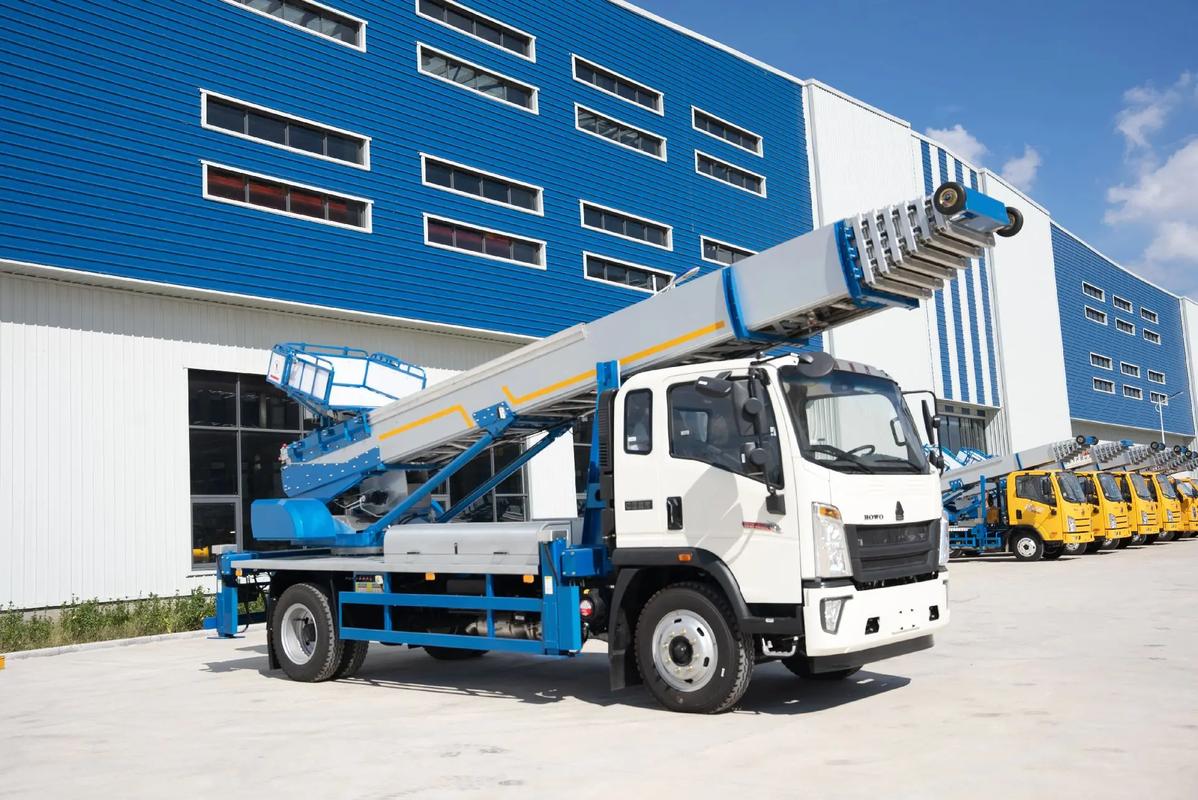 豆河镇出租云梯车高空作业车 建筑垃圾搬运